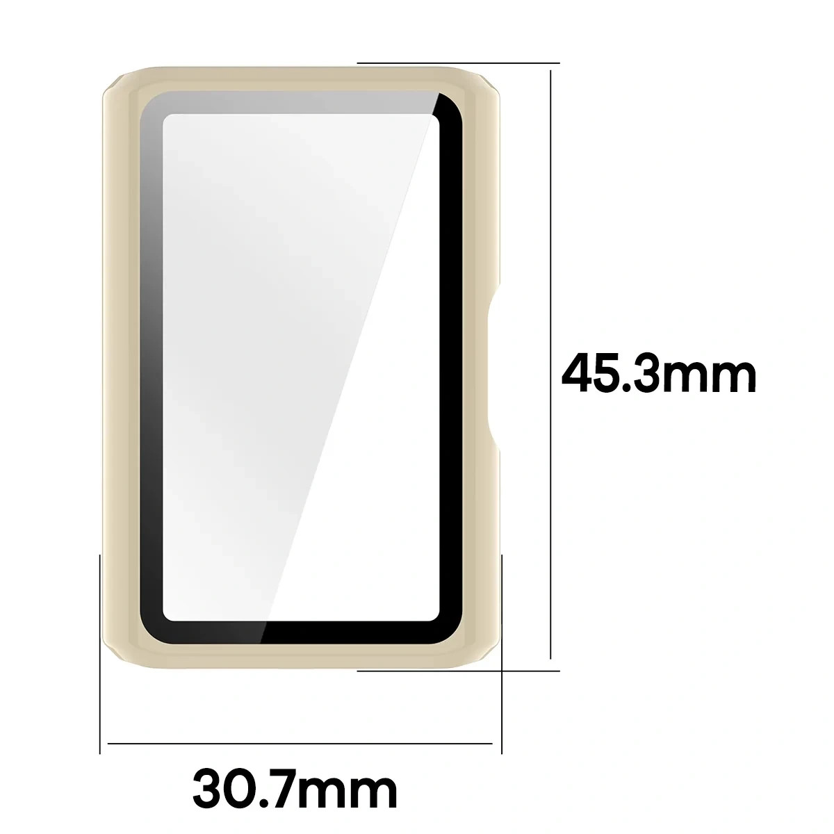 Kryt Bizon Case Watch Adamo Huawei Band 11 Pro, beige