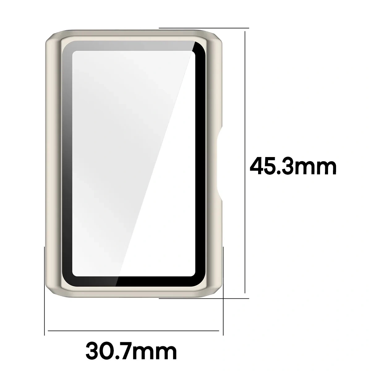 Kryt Bizon Case Watch Adamo Huawei Band 11 Pro, champagne