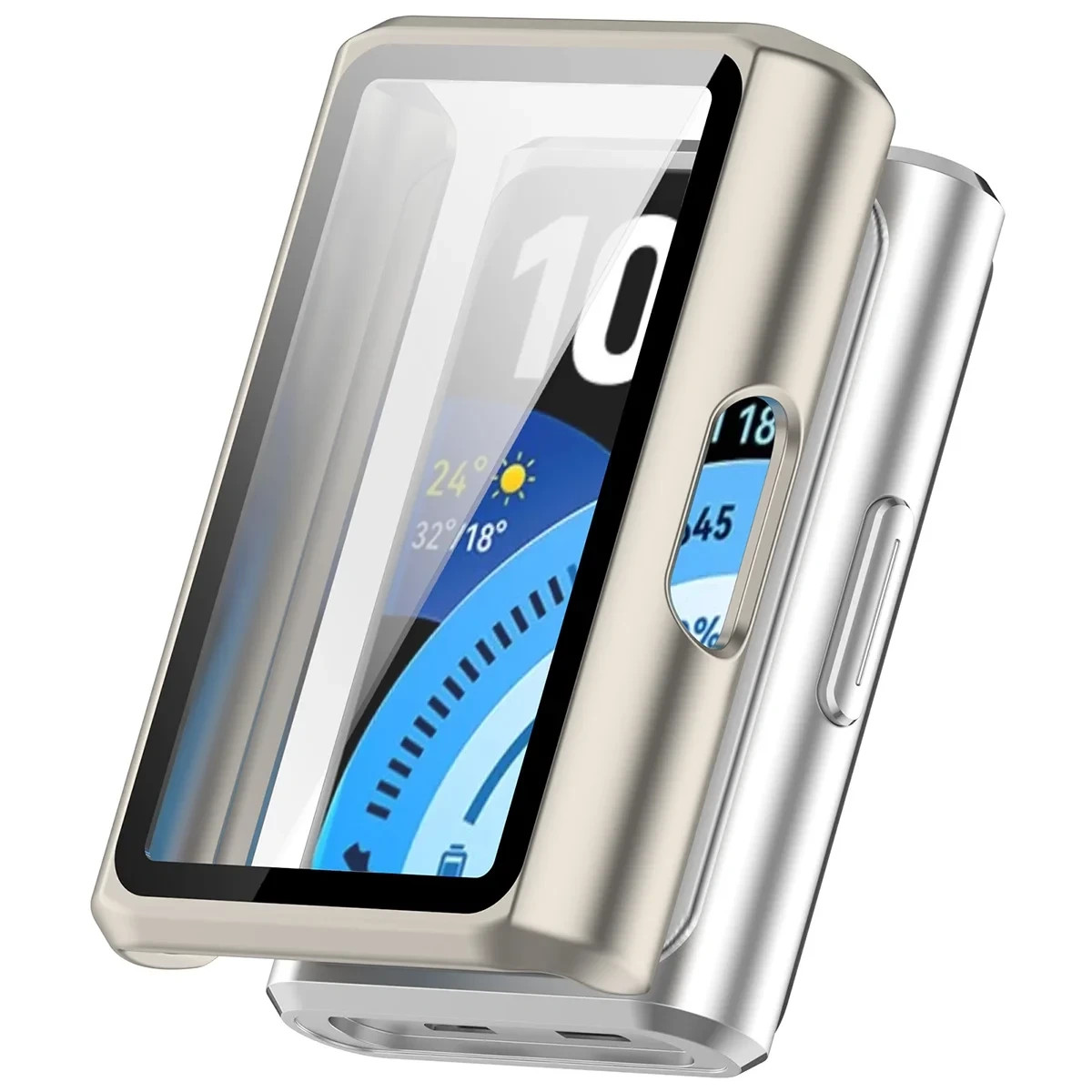 Kryt Bizon Case Watch Adamo Huawei Band 11 Pro, champagne