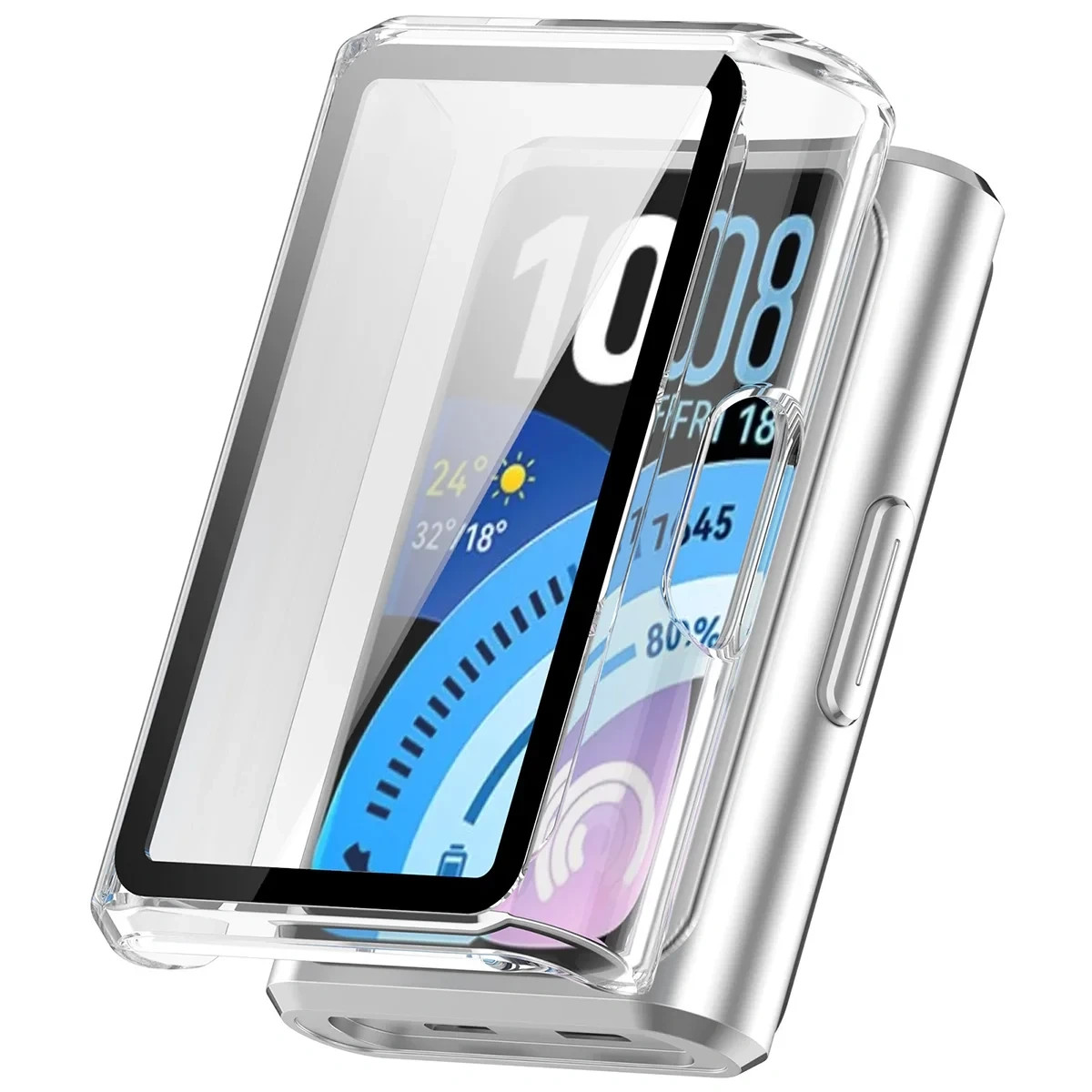 Kryt Bizon Case Watch Adamo Huawei Band 11 Pro, clear