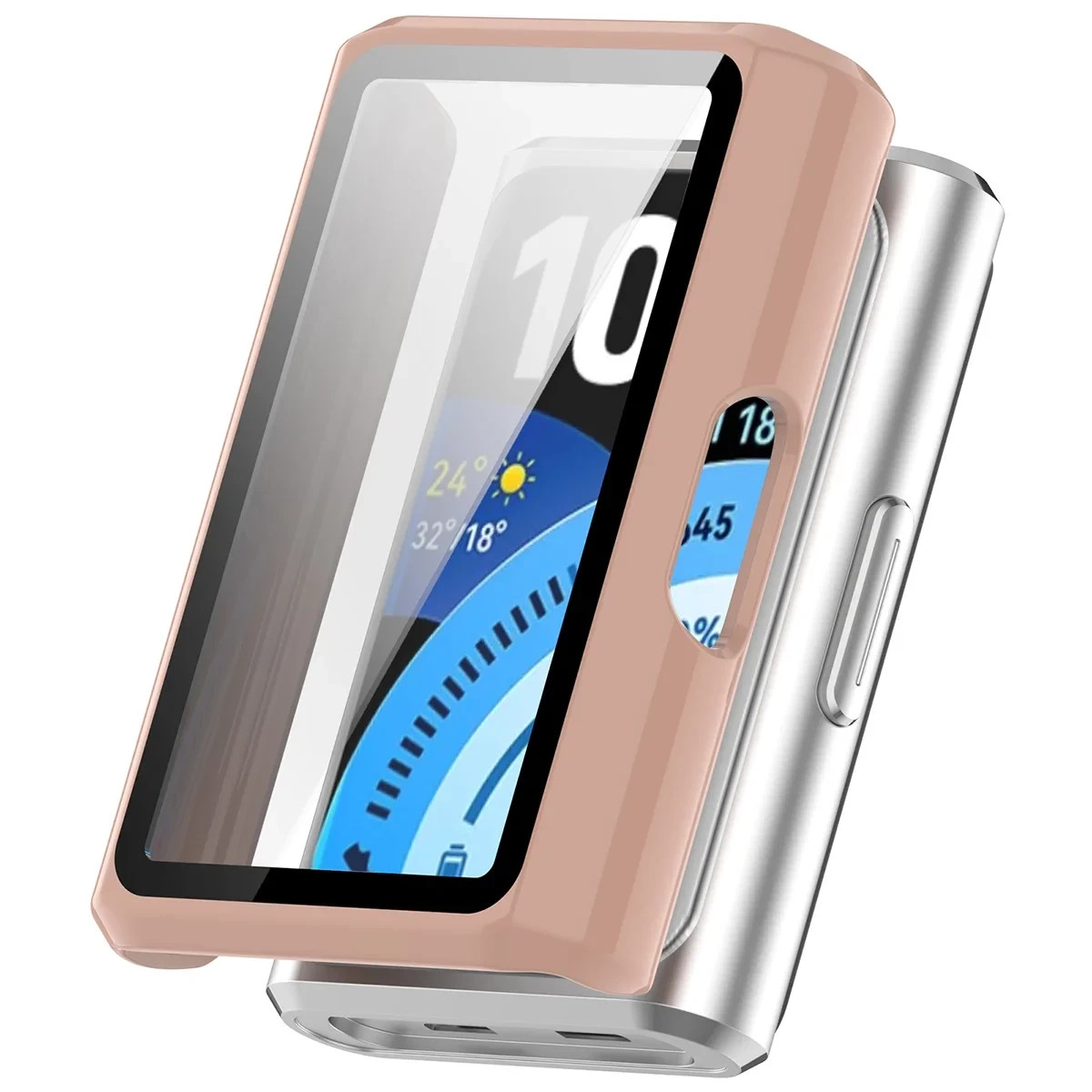 Kryt Bizon Case Watch Adamo Huawei Band 11 Pro, pink