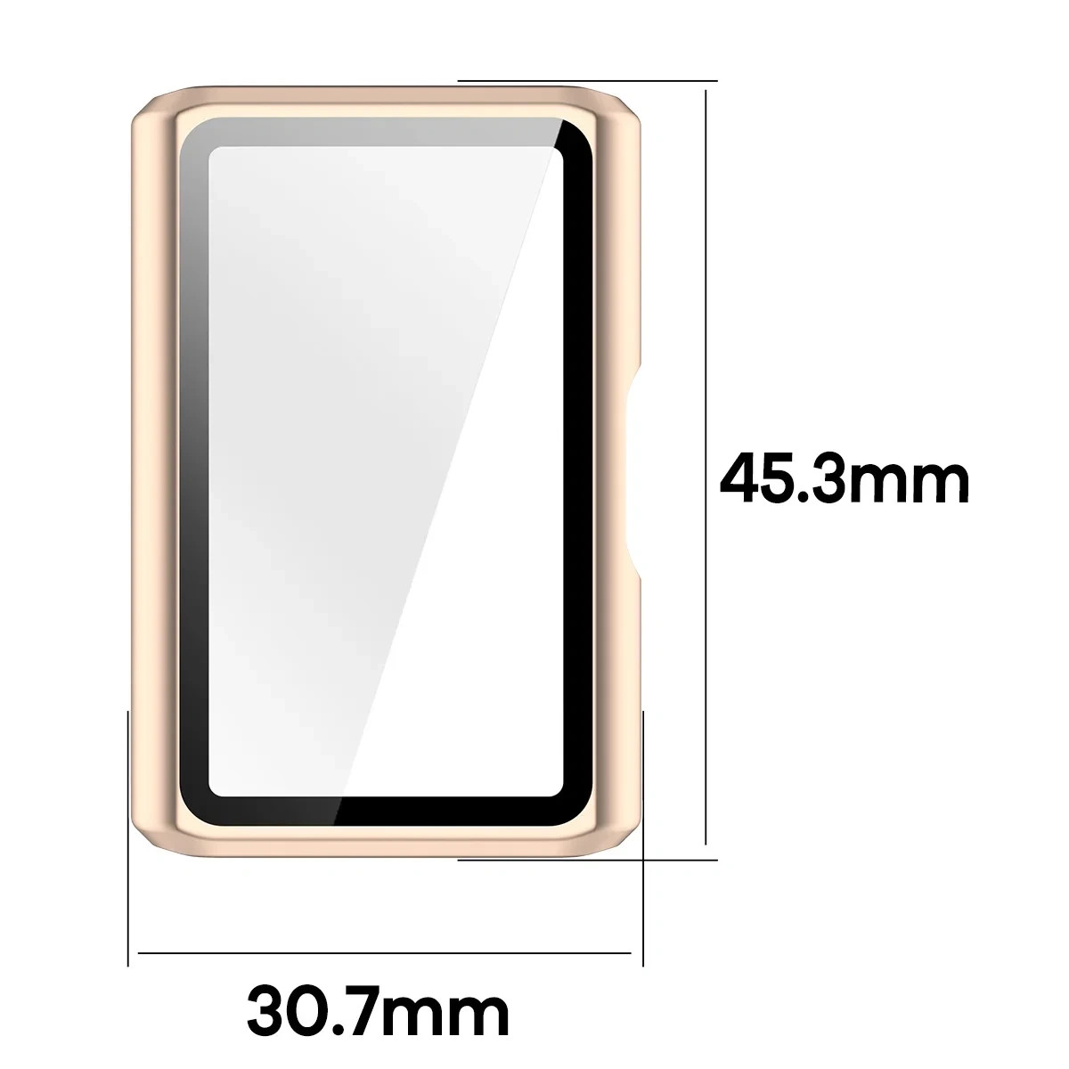 Kryt Bizon Case Watch Adamo Huawei Band 11 Pro, satin pink