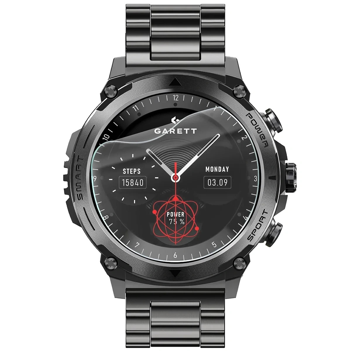 Kryt Bizon Watch Film HydroFlex Garett Atom [3 PACK]