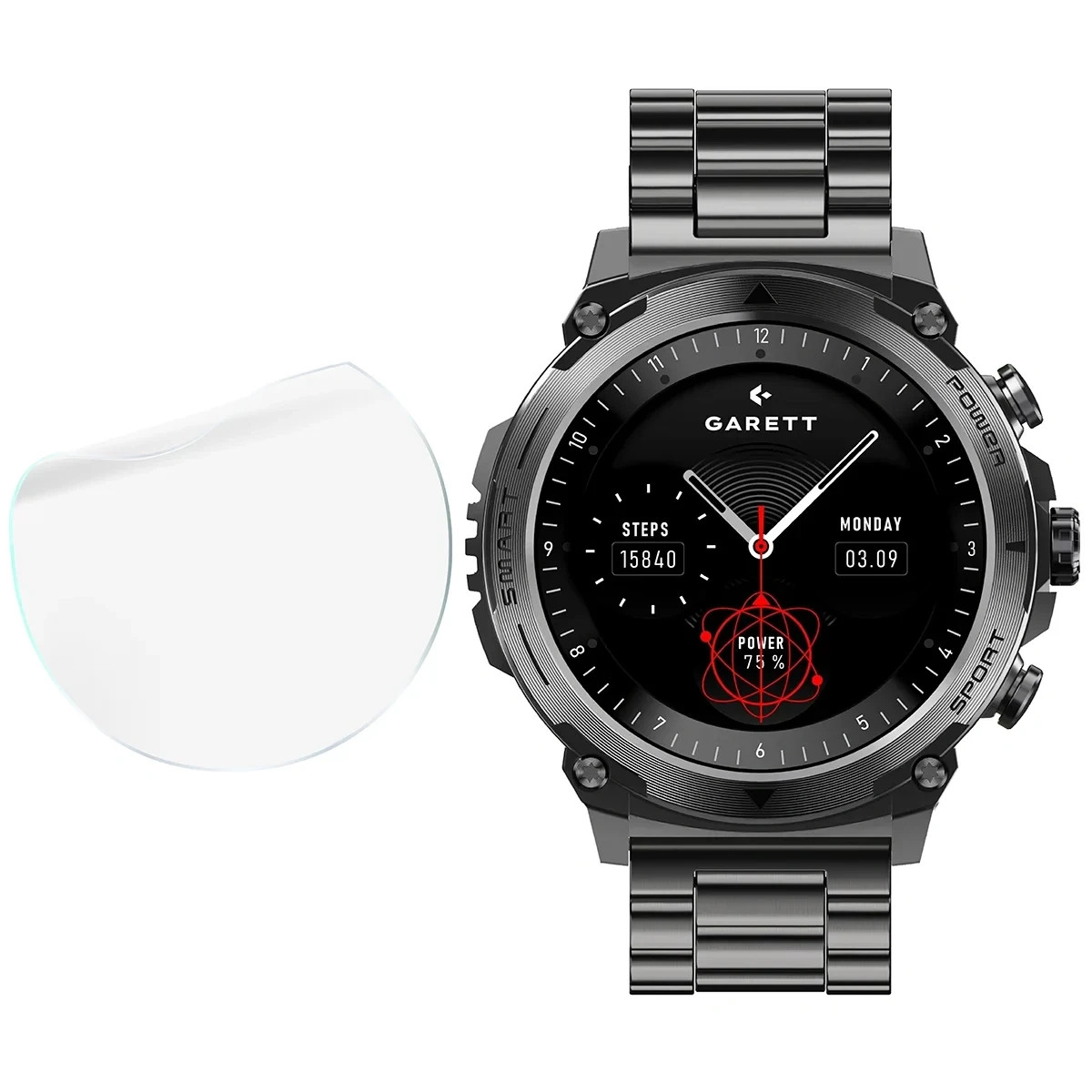 Kryt Bizon Watch Film HydroFlex Garett Atom [3 PACK]