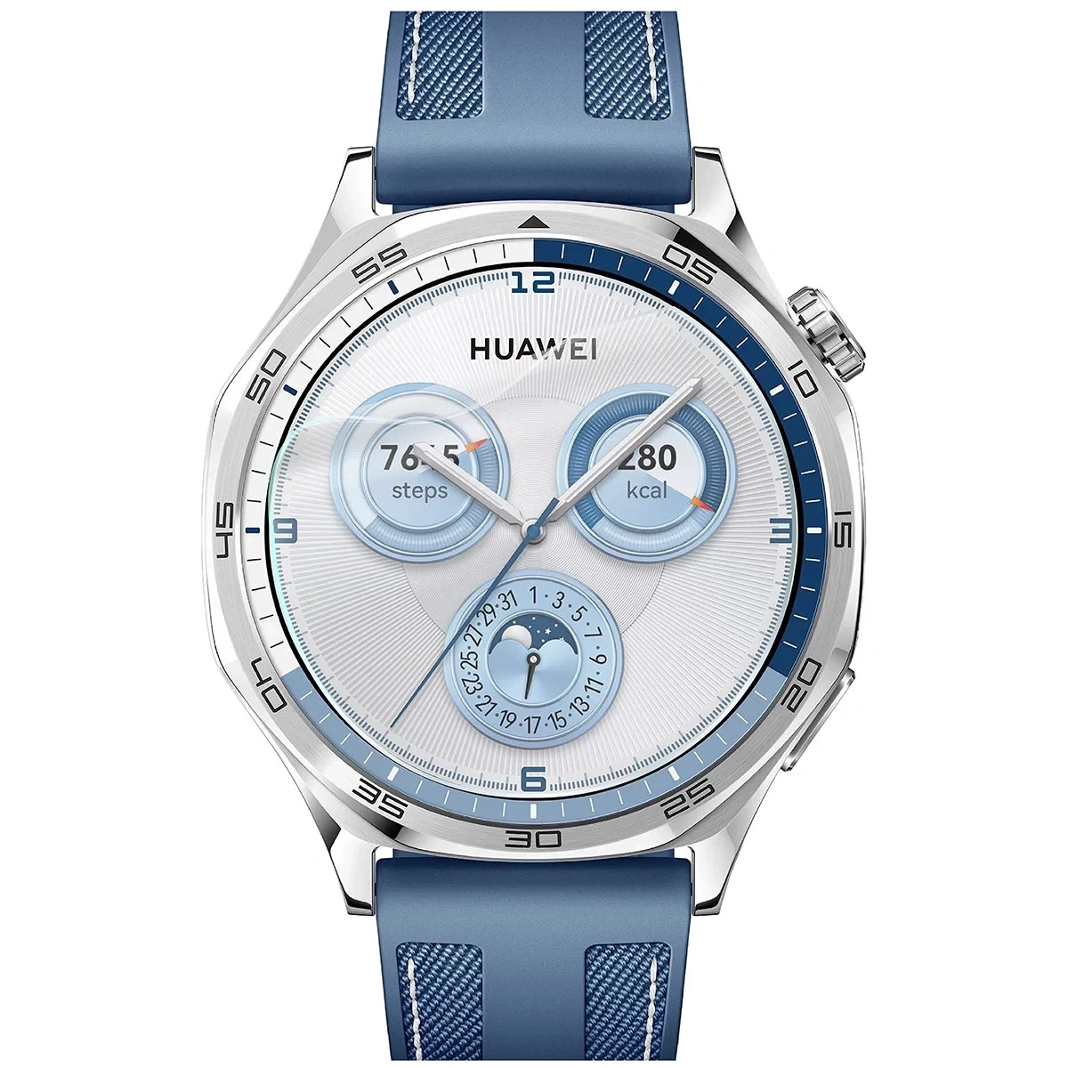 Kryt Bizon Watch Film HydroFlex Huawei Watch GT 5 46 mm [3 PACK]