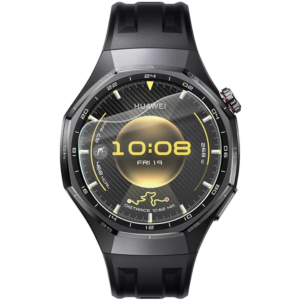 Kryt Bizon Watch Film HydroFlex Huawei Watch GT6 Pro 46 mm [3 PACK]