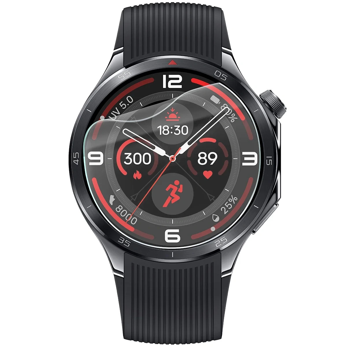 Kryt Bizon Watch Film HydroFlex OnePlus Watch 3 [3 PACK]