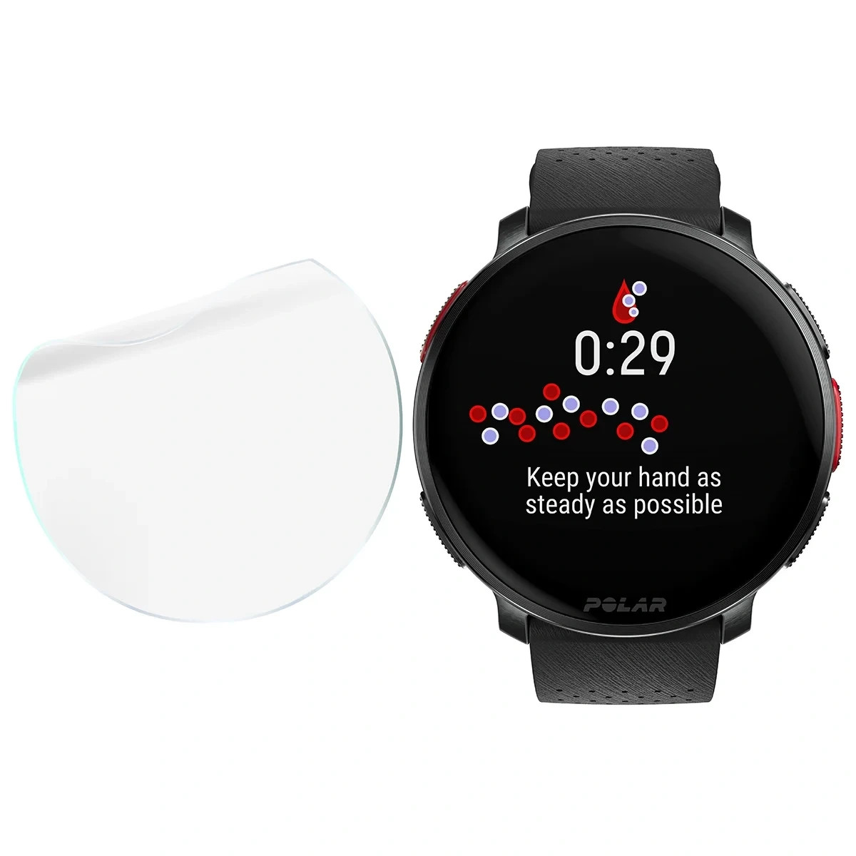 Kryt Bizon Watch Film HydroFlex Polar Vantage V3 [3 PACK]
