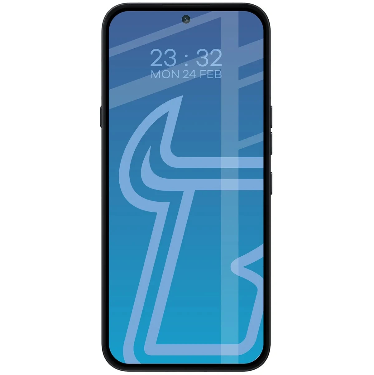 Ochranné sklo Bizon Glass Edge Nothing Phone (4a) Pro, black frame
