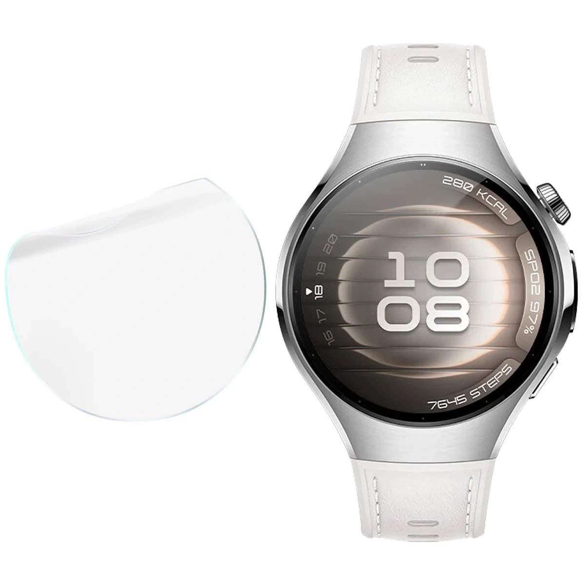 Kryt Bizon Watch Film HydroFlex Huawei Watch 5 42 mm [3 PACK]