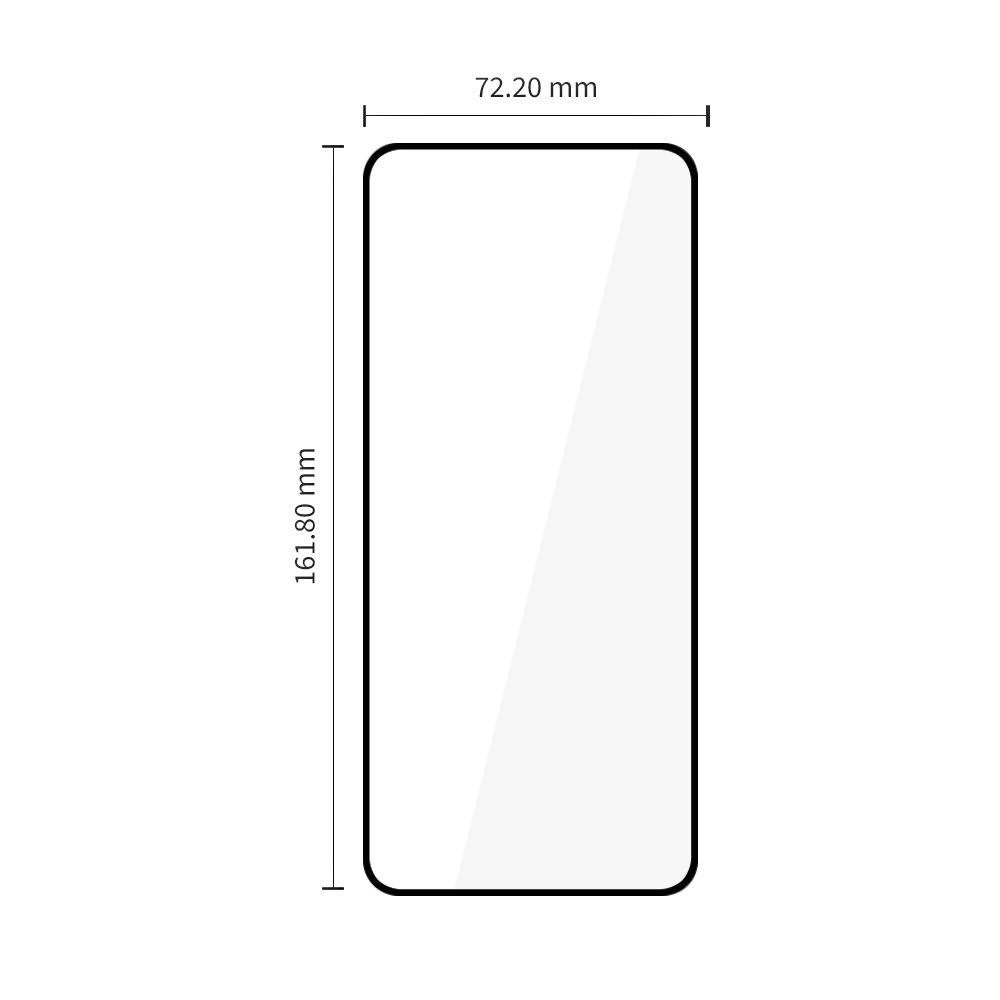 Kryt Tech-Protect Glass Fit+ Motorola Moto G57 / G57 Power / G67 Power Black [2 PACK]