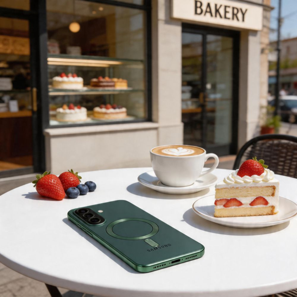 Kryt Tech-Protect MagFlex MagSafe Samsung Galaxy A37 5G Jungle Green