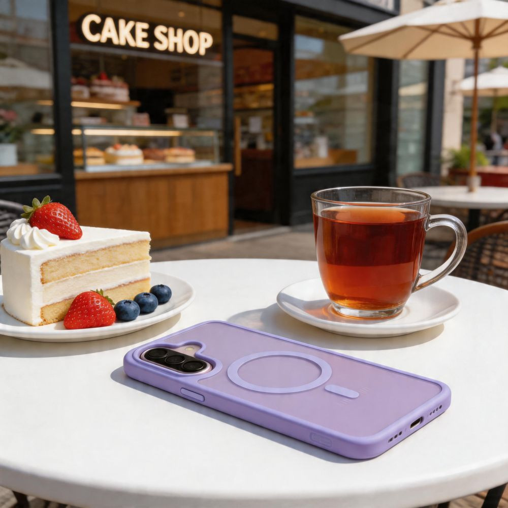 Kryt Tech-Protect Magmat MagSafe Samsung Galaxy A57 5G Matte Lilac