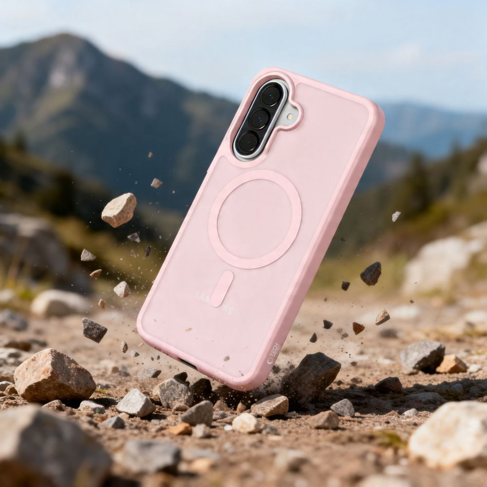 Kryt Tech-Protect Magmat MagSafe Samsung Galaxy A36 / A56 / A37 5G Matte Pink