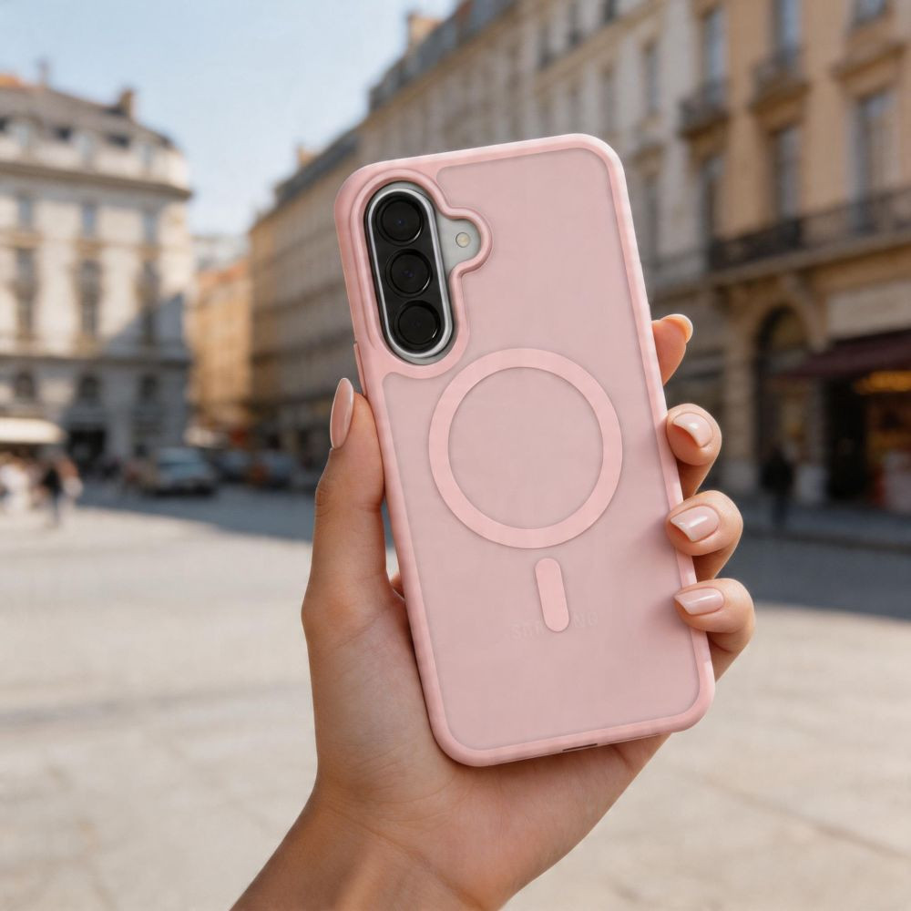 Kryt Tech-Protect Magmat MagSafe Samsung Galaxy A36 / A56 / A37 5G Matte Pink