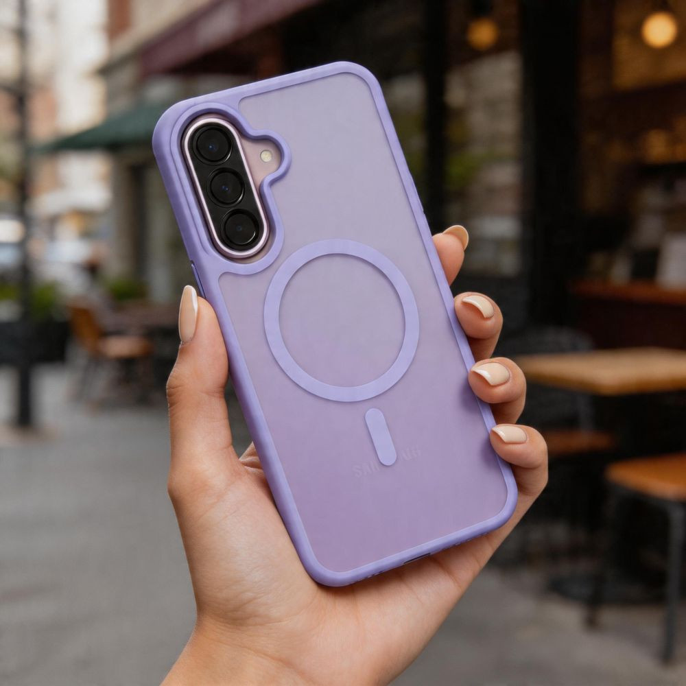 Kryt Tech-Protect Magmat MagSafe Samsung Galaxy A36 / A56 / A37 5G Matte Lilac