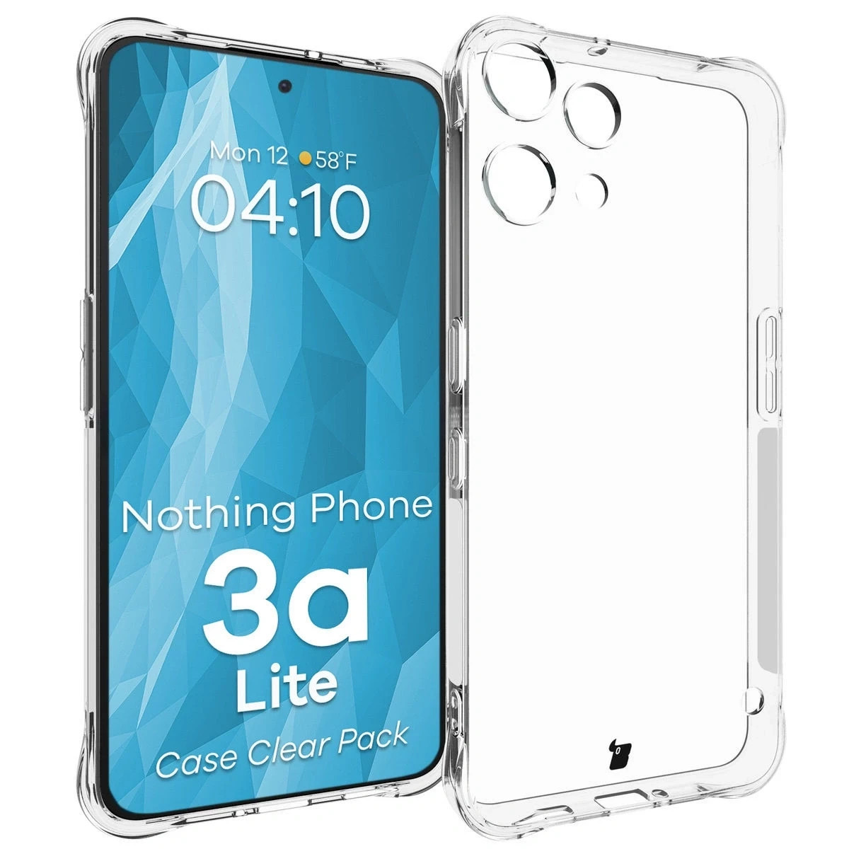 Kryt Bizon Case Clear Pack Nothing Phone (3a) Lite