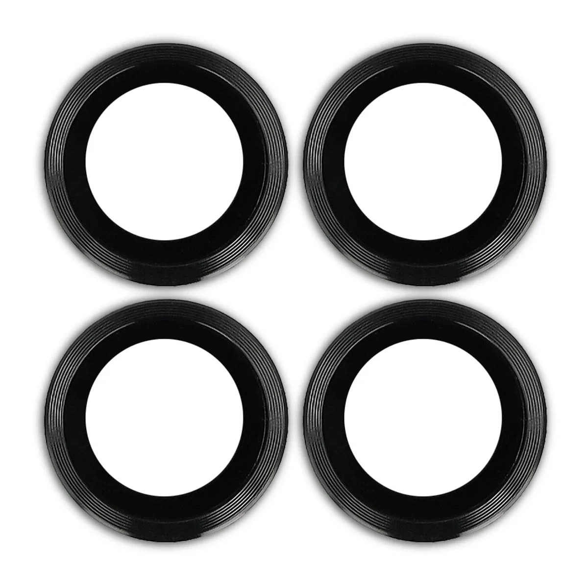 Ochranné sklo Bizon Glass Snap Lens Motorola Edge 70 Fusion, black frame