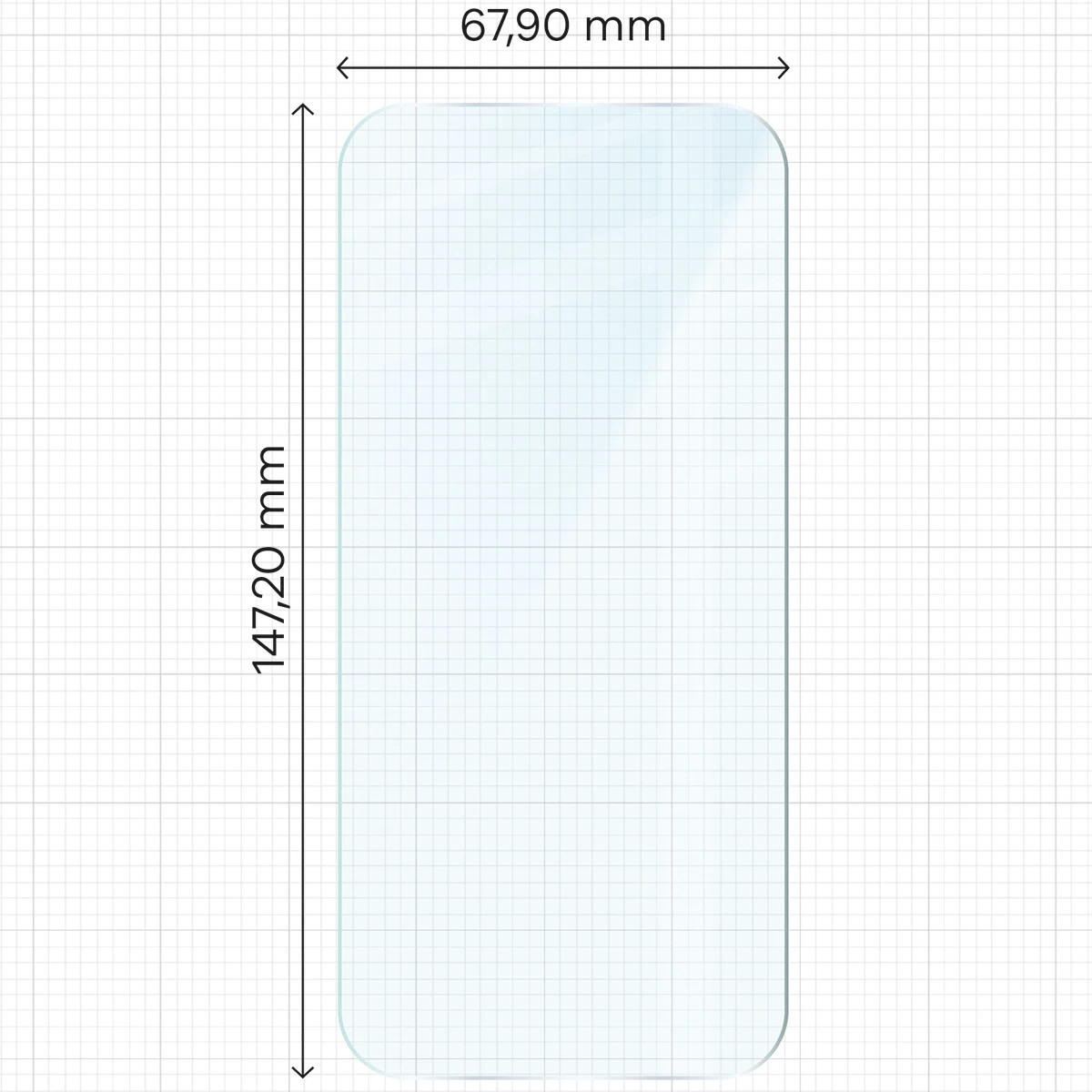 Ochranné sklo Bizon Glass Clear Oppo Reno 15 Pro