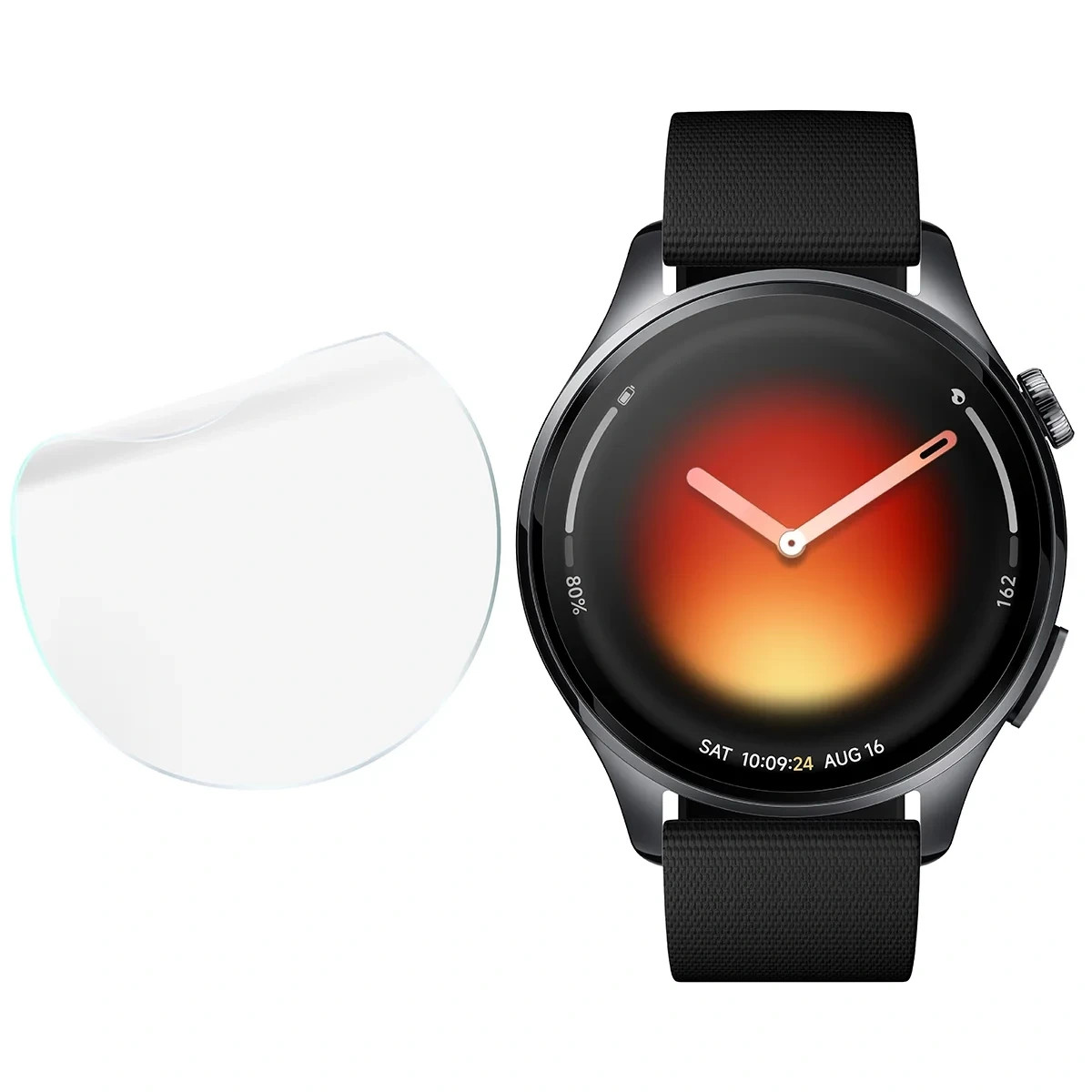 Kryt Bizon Watch Film HydroFlex Xiaomi Watch 5 [3 PACK]