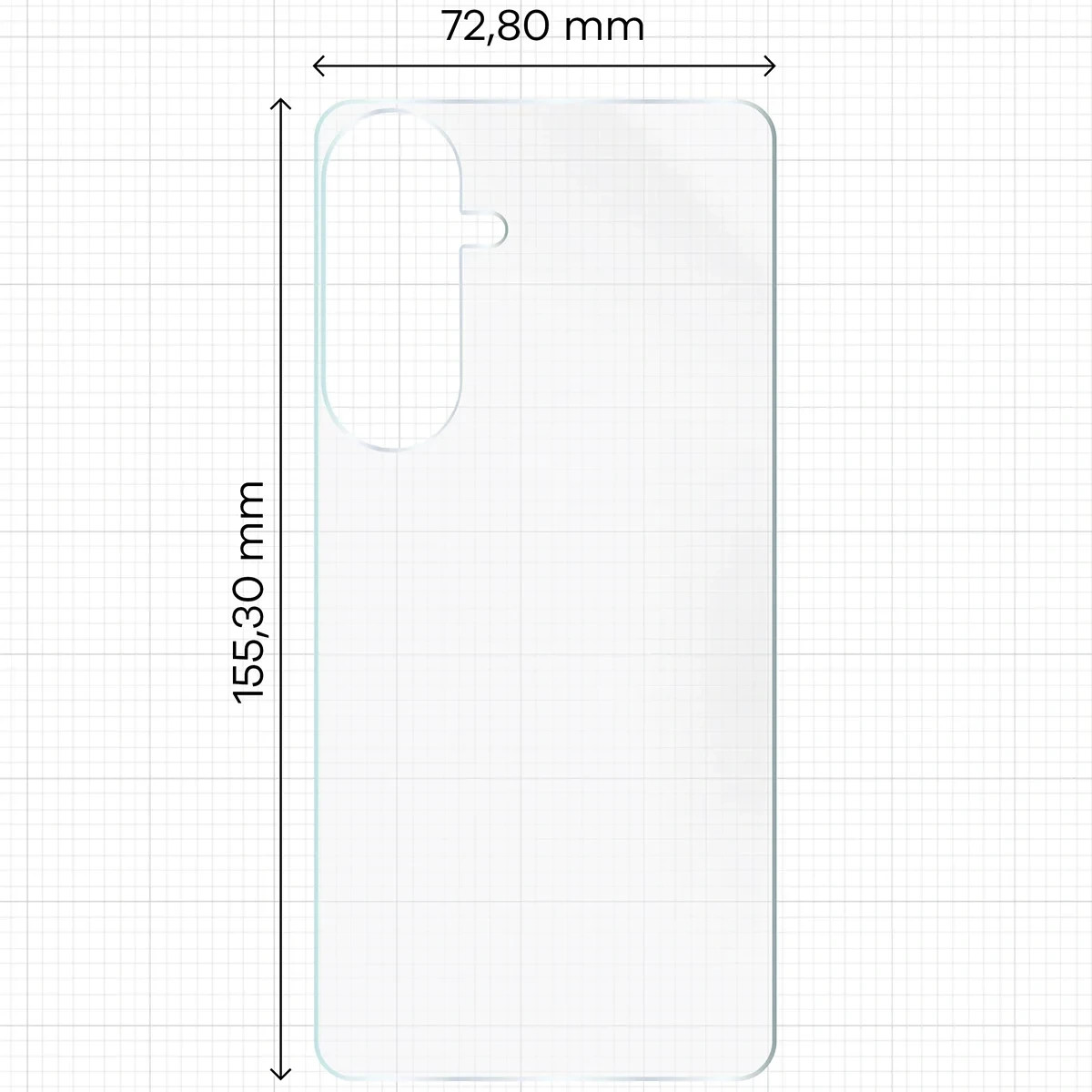Kryt Bizon Film Hydrogel Back Duo Samsung Galaxy S26+ Plus [2 PACK]