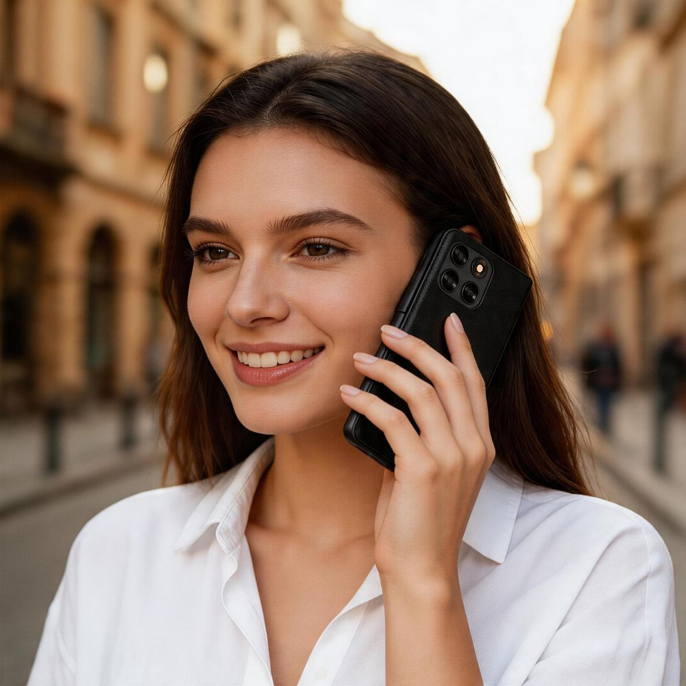 Knížkové pouzdro Tech-Protect Wallet Motorola Moto G67 / G77 Black