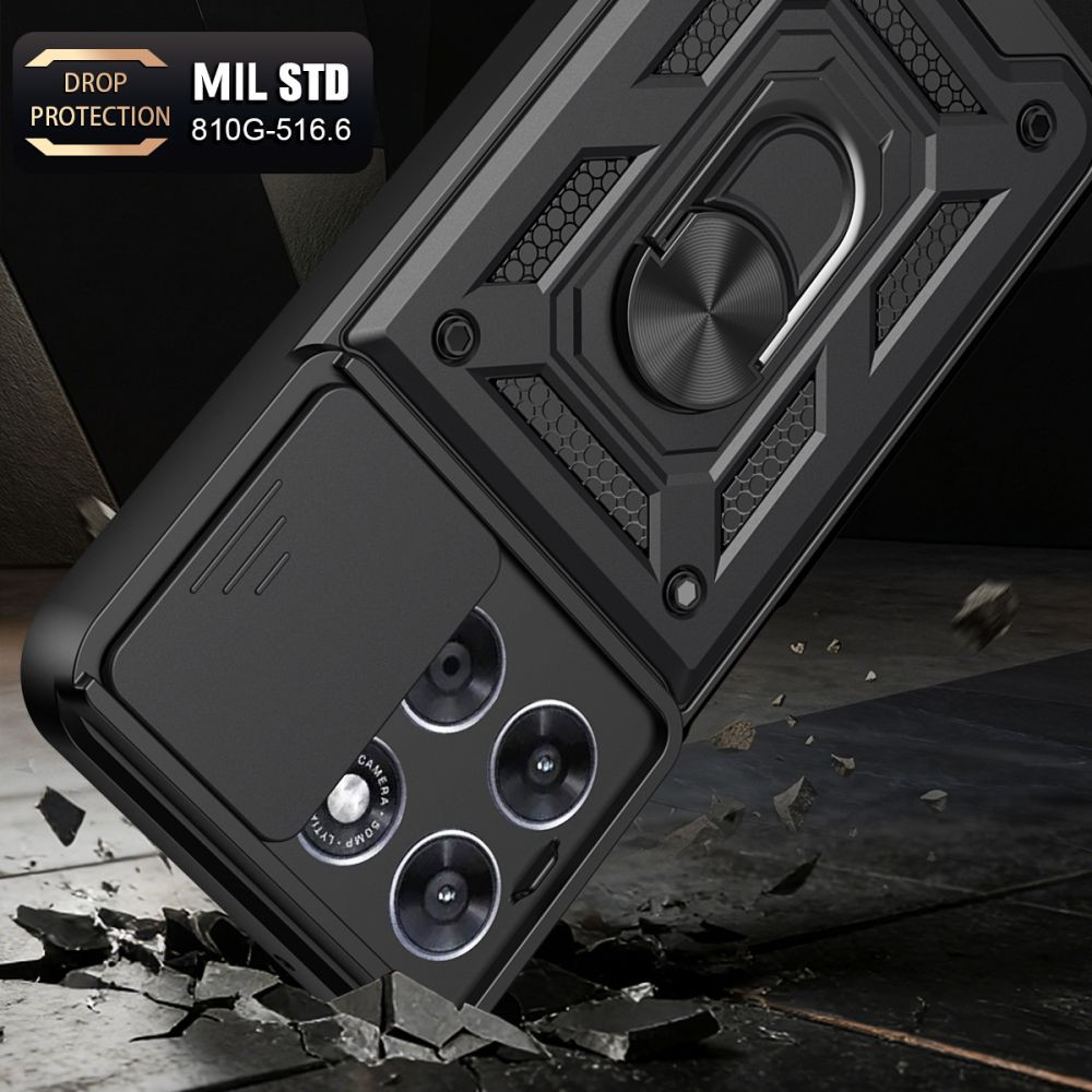 Kryt Tech-Protect CamShield Pro Motorola Moto G67 / G77 Black