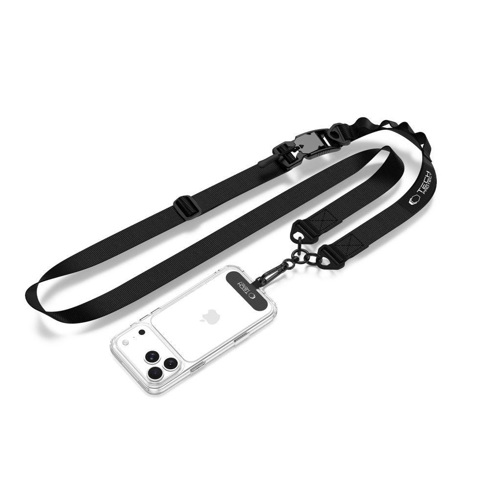 Šňůrka Tech-Protect C9S Rope Crossbody Black