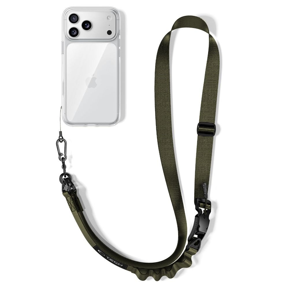 Šňůrka Tech-Protect C9S Rope Crossbody Army Green