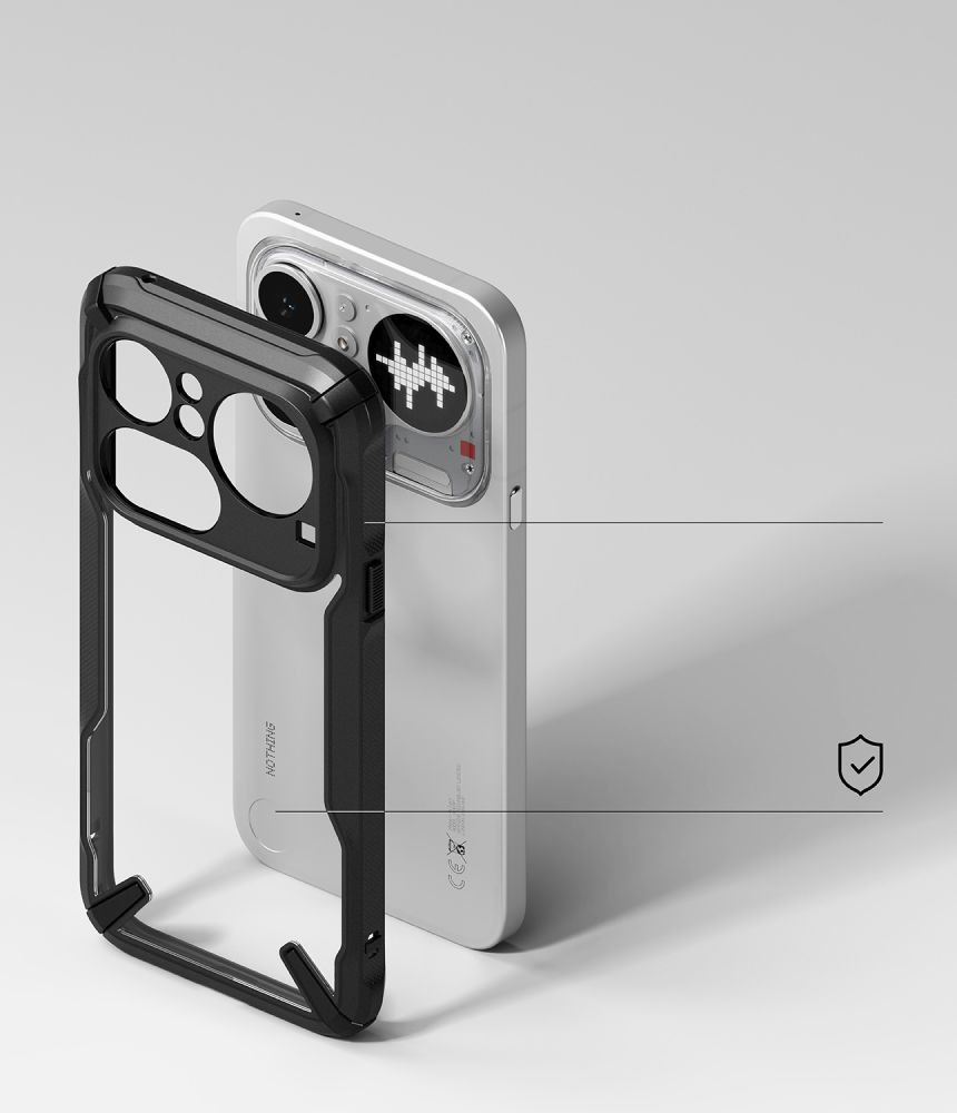 Kryt Ringke Fusion-X Nothing Phone (4a) Pro Black