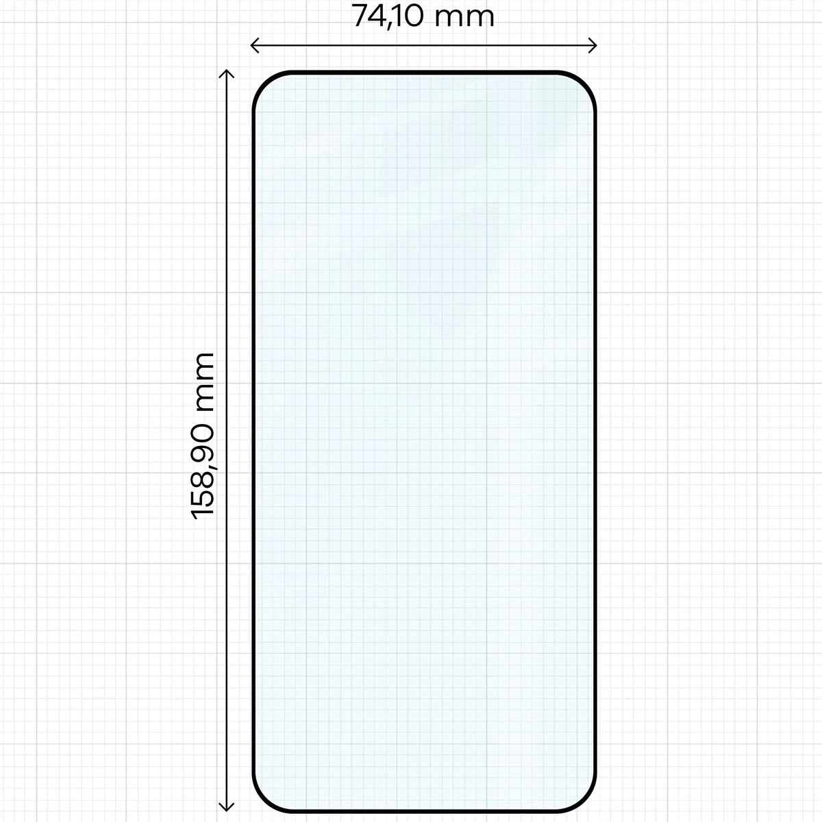 Ochranné sklo Bizon Glass Edge Duo Xiaomi 15T / 15T Pro, black frame [2 PACK]