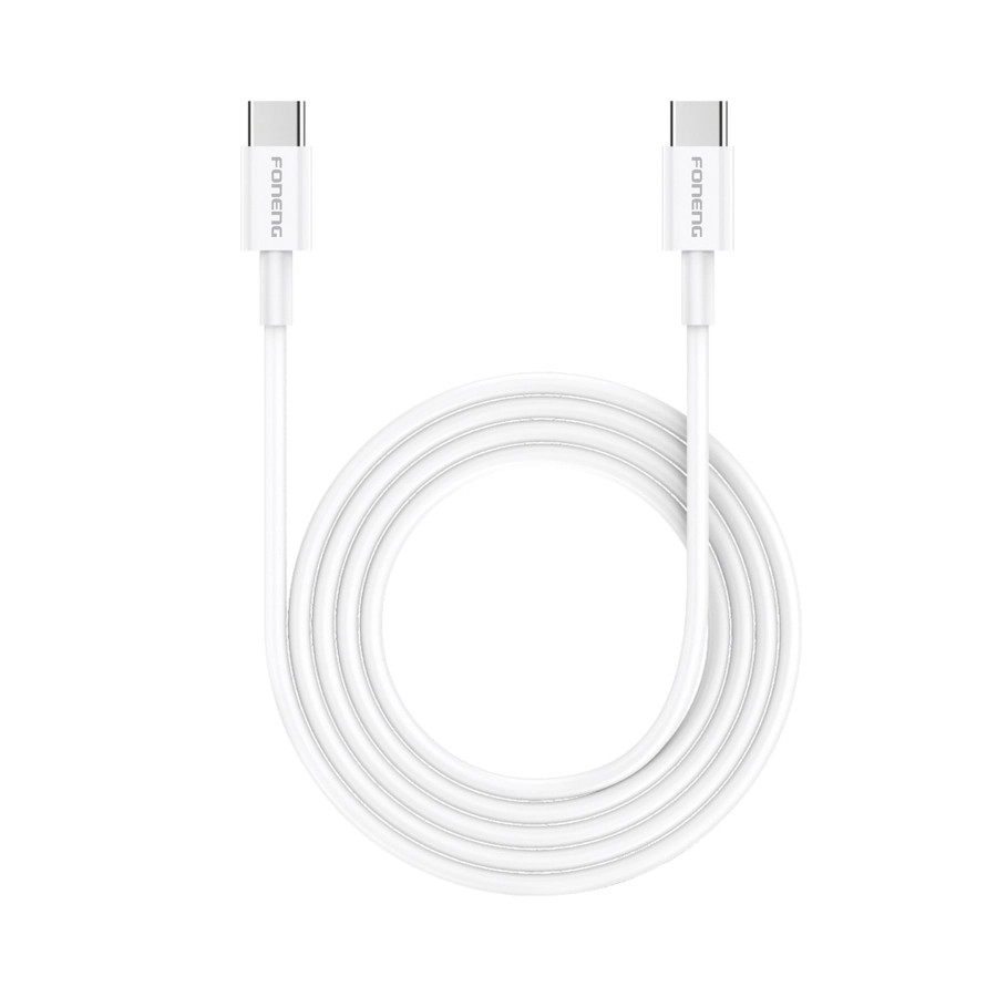 FONENG X55 USB-C / USB-C Cable PD 60W 2m, white