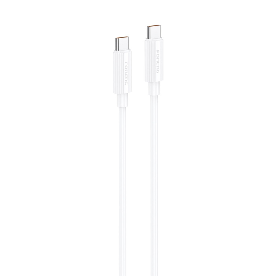 FONENG XS07 USB-C / USB-C Cable PD 60W 1.2m, white