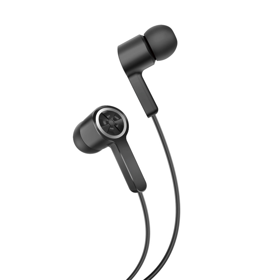 Sluchátka FONENG T57 Wired in-ear Jack 3.5mm with a microphone 1.2m, black