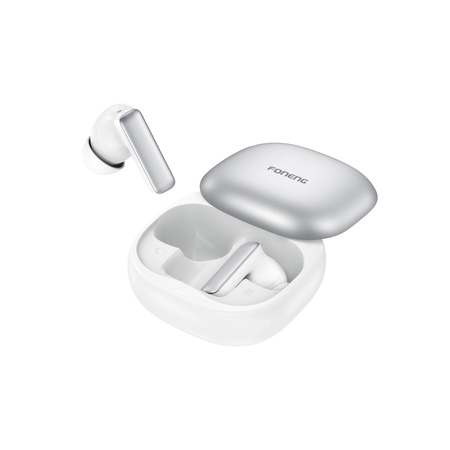 Sluchátka FONENG (ANC+ENC) BL166 Wireless in-ear , silver