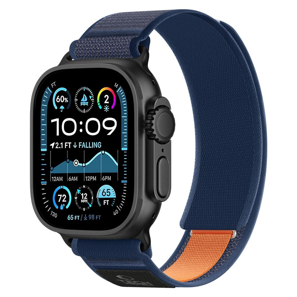 Tech-Protect Nylon Elite Apple Watch 8/9/10/11/SE/Ultra 44/45/46/49mm Navy/orange