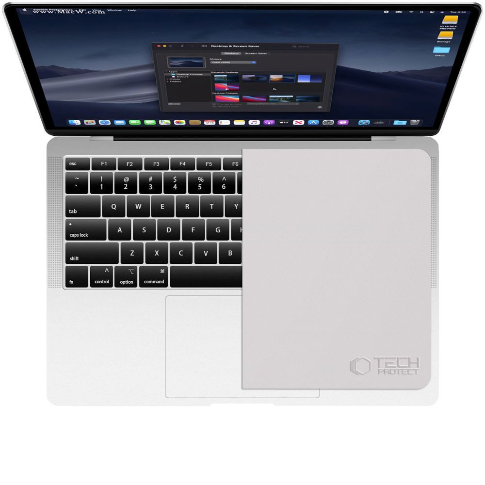 Kryt Tech-Protect Polishing Cloth Laptop 15-16 Grey