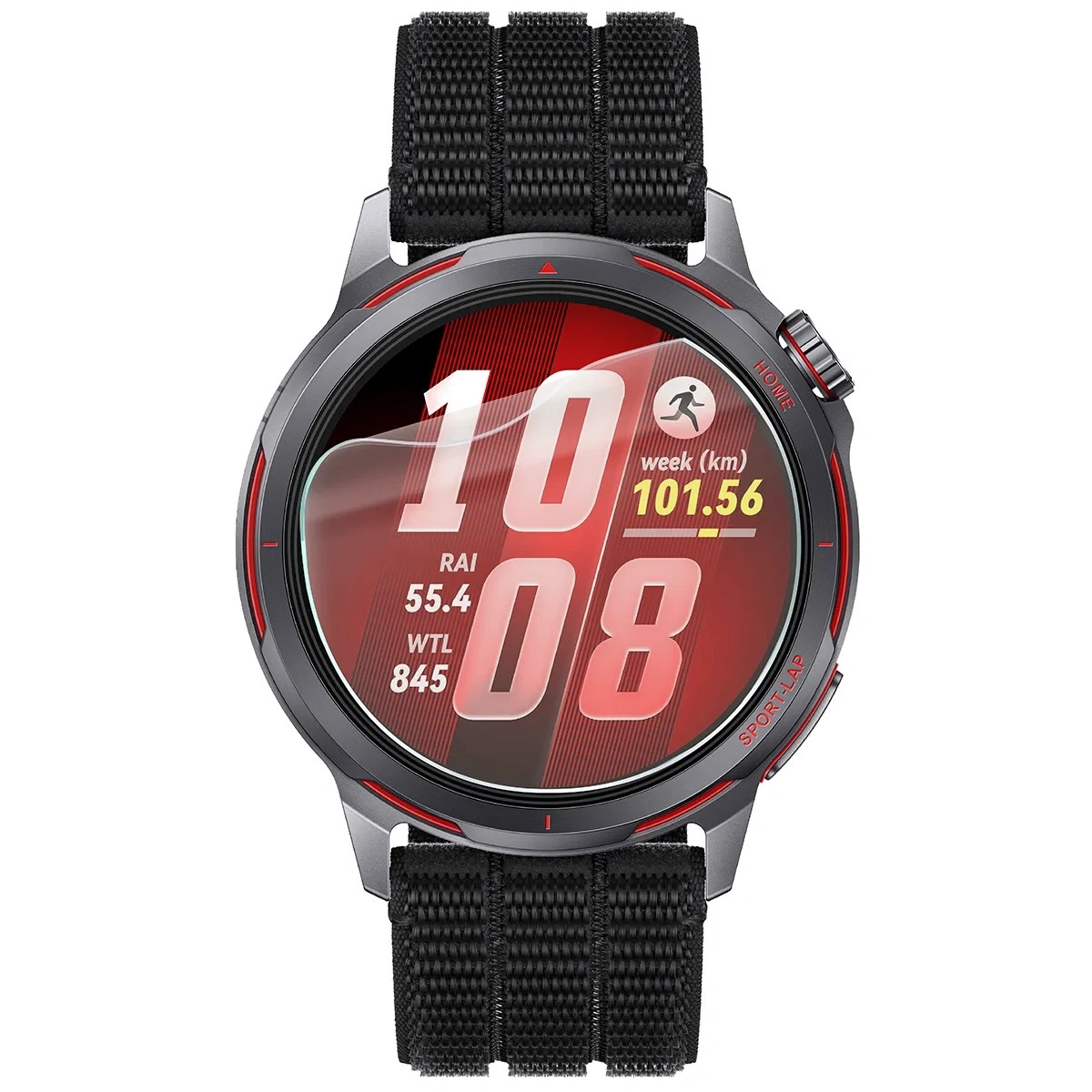 Kryt Bizon Watch Film Matte Duo Huawei Watch GT Runner 2 [2 PACK]