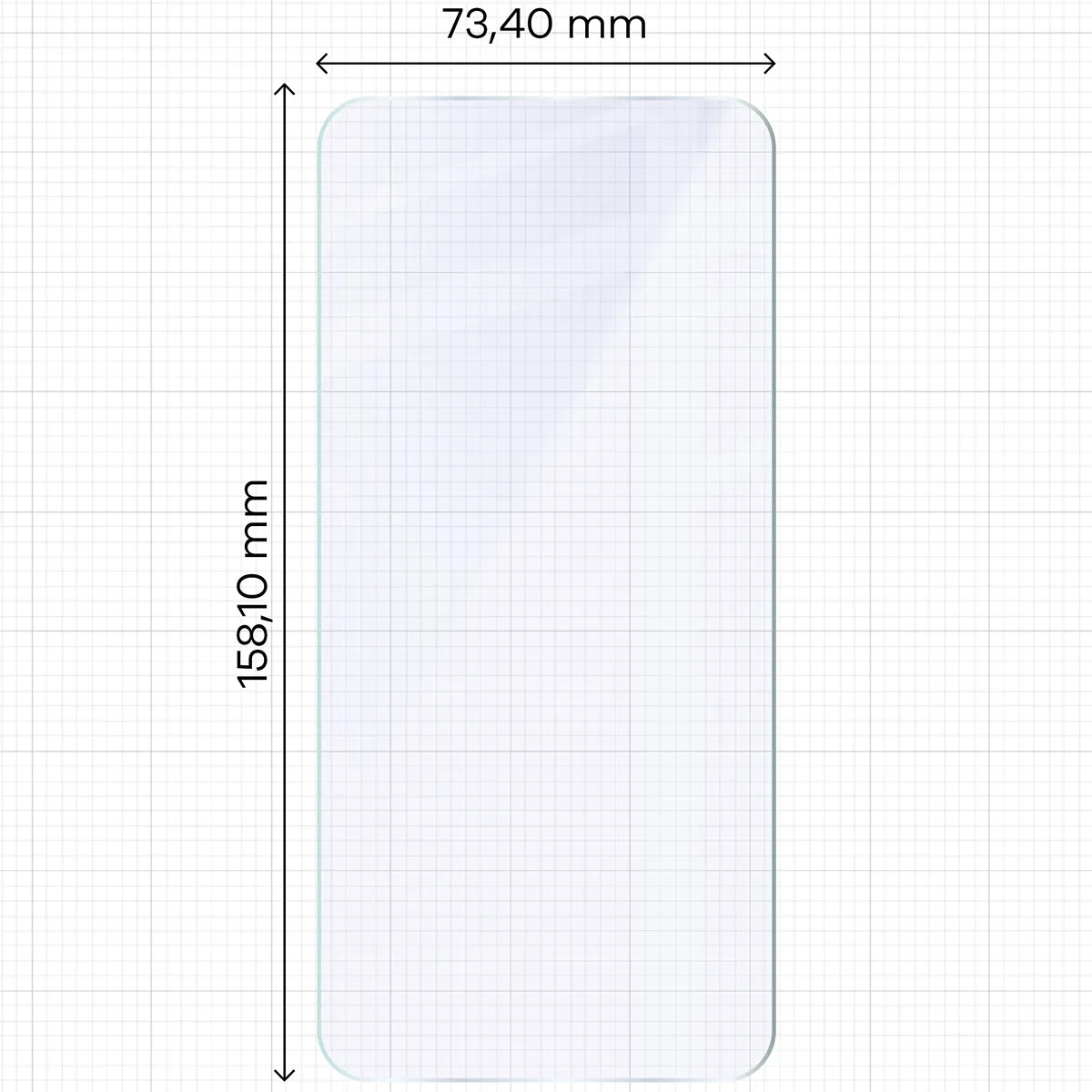 Ochranné sklo Bizon Hybrid Mule Duo Samsung Galaxy A57 5G [2 PACK]