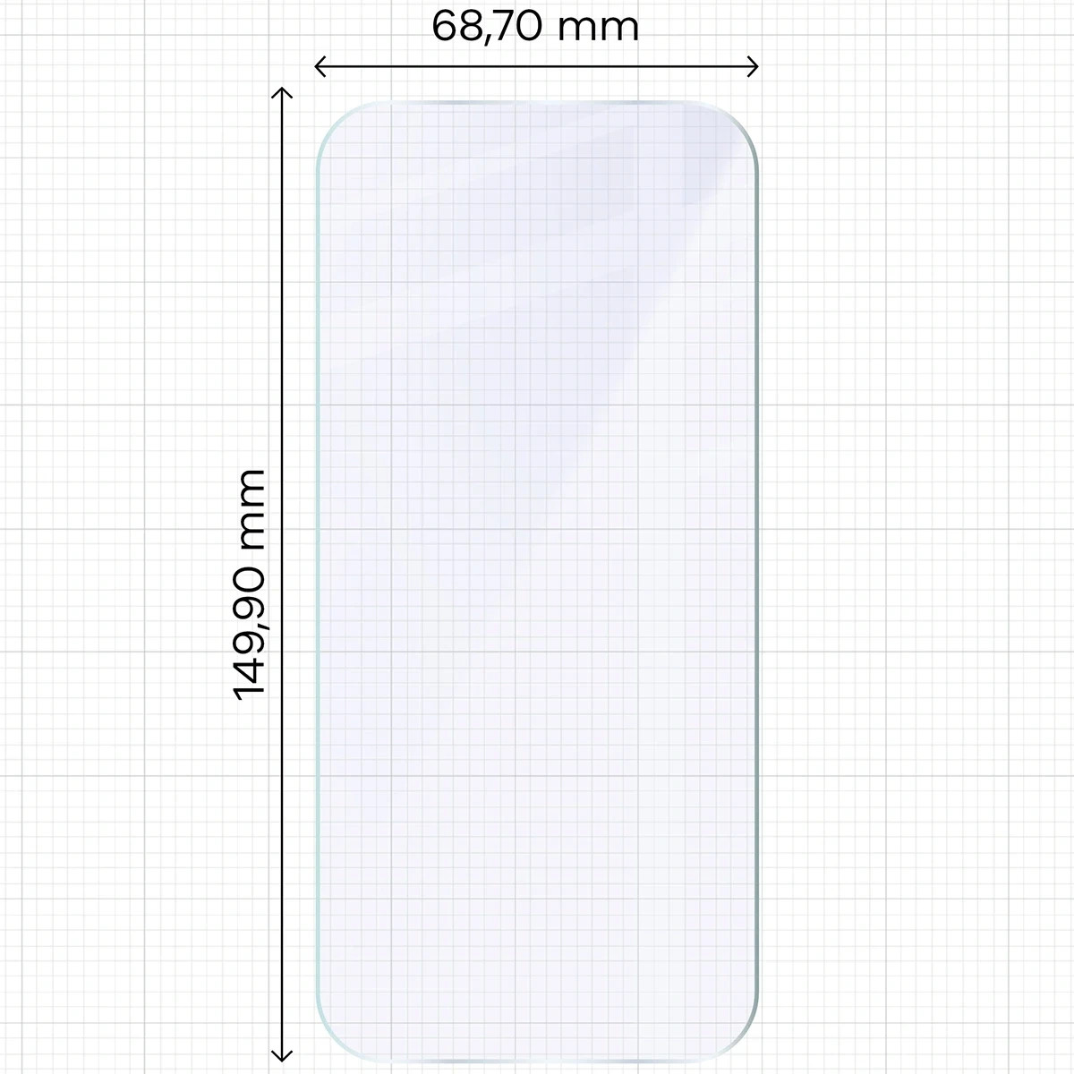 Ochranné sklo Bizon Hybrid Mule Duo Google Pixel 10a [2 PACK]