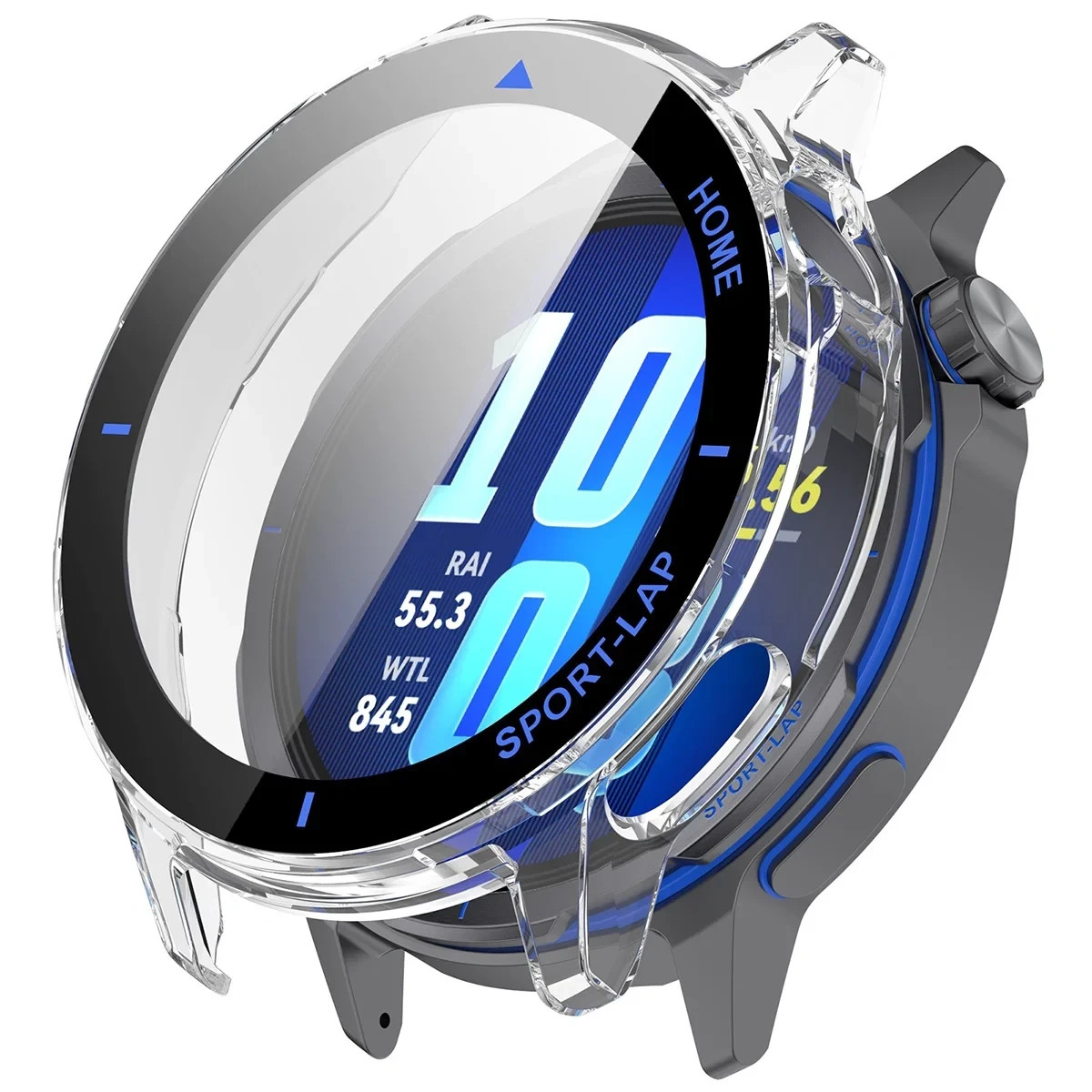 Kryt Bizon Case Watch Adamo Huawei Watch GT Runner 2, transparent blue
