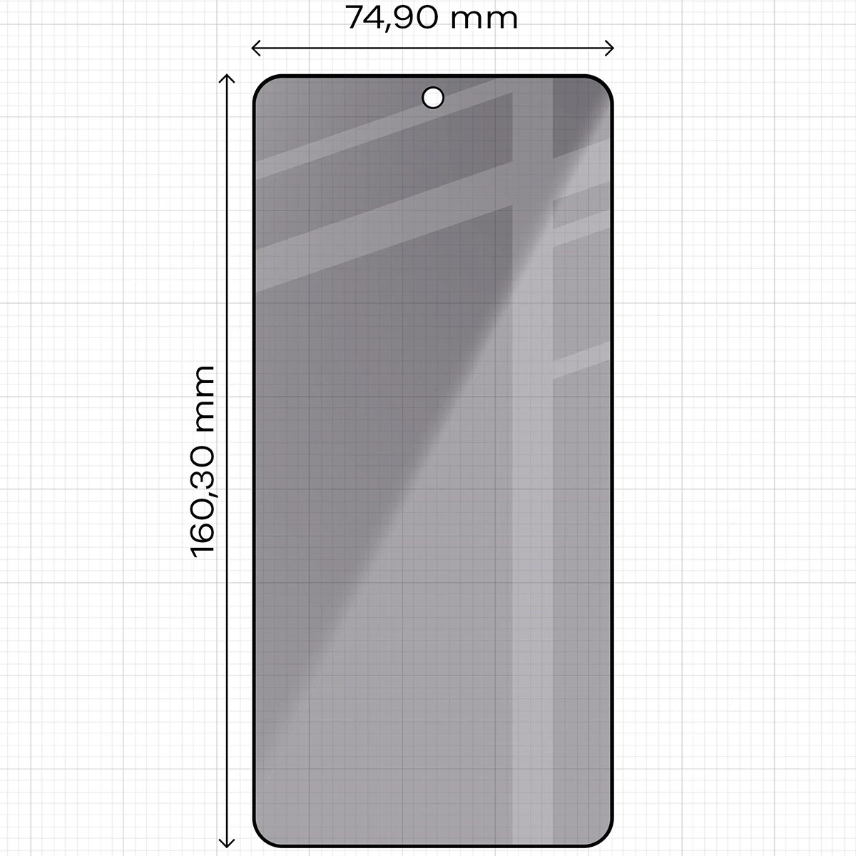 Ochranné sklo Bizon Glass Aplikator Shadow Samsung Galaxy S26 Ultra [2 PACK]
