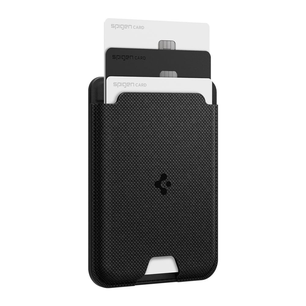Knížkové pouzdro Spigen Urban Fit Wallet MagSafe Magnetic Card Holder Galaxy S Black