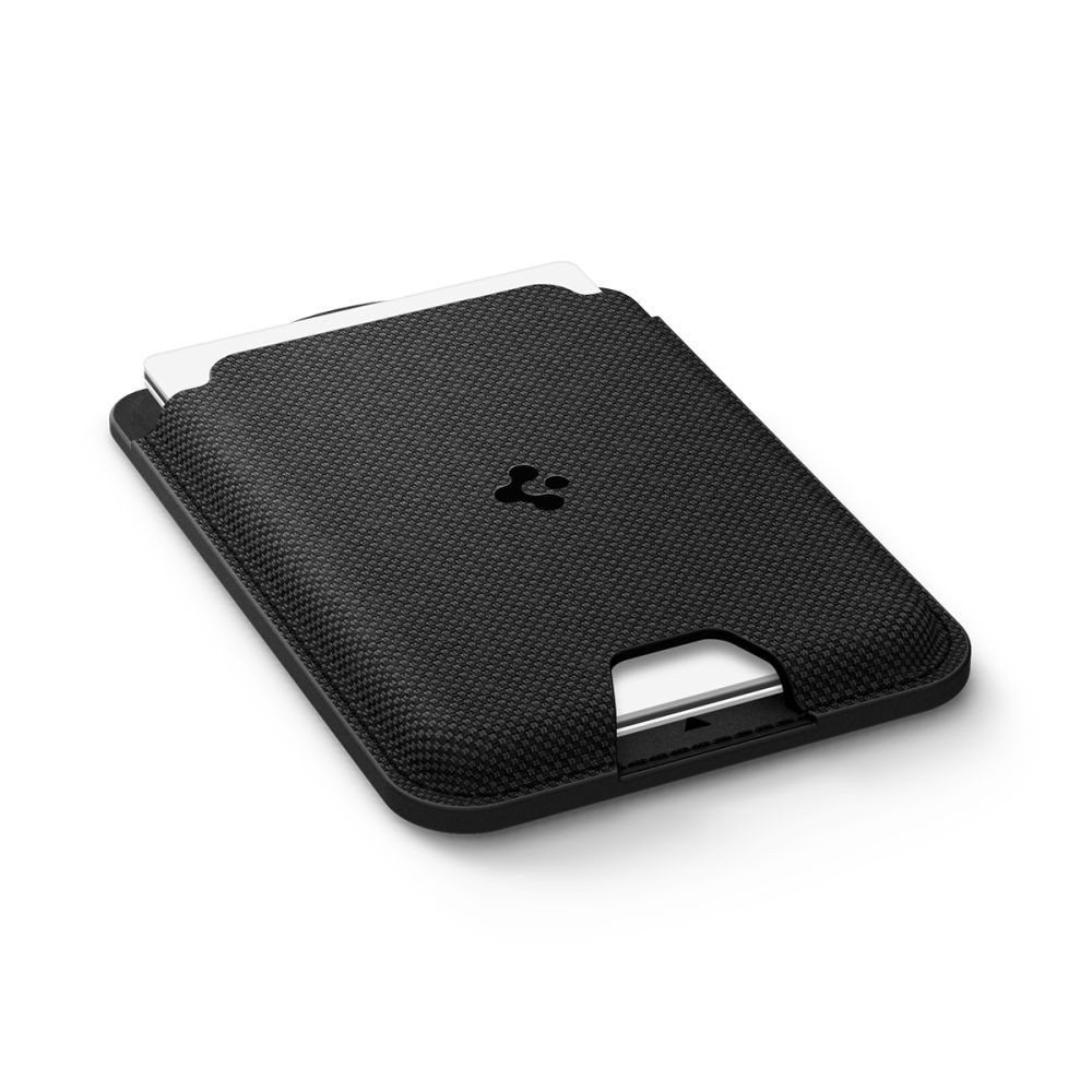 Knížkové pouzdro Spigen Urban Fit Wallet MagSafe Magnetic Card Holder Galaxy S Black