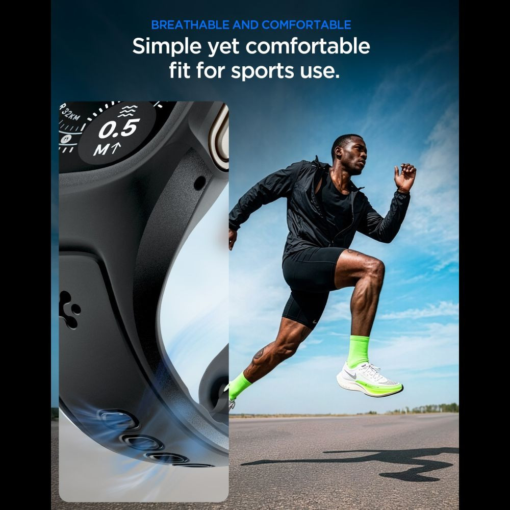 Spigen Liquid Air Pro Apple Watch Ultra 1 / 2 / 3 49mm Black