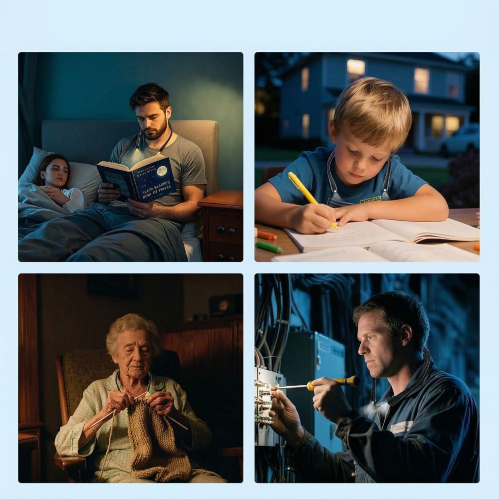 Kryt Tech-Protect LL200 Neck Reading Light Black