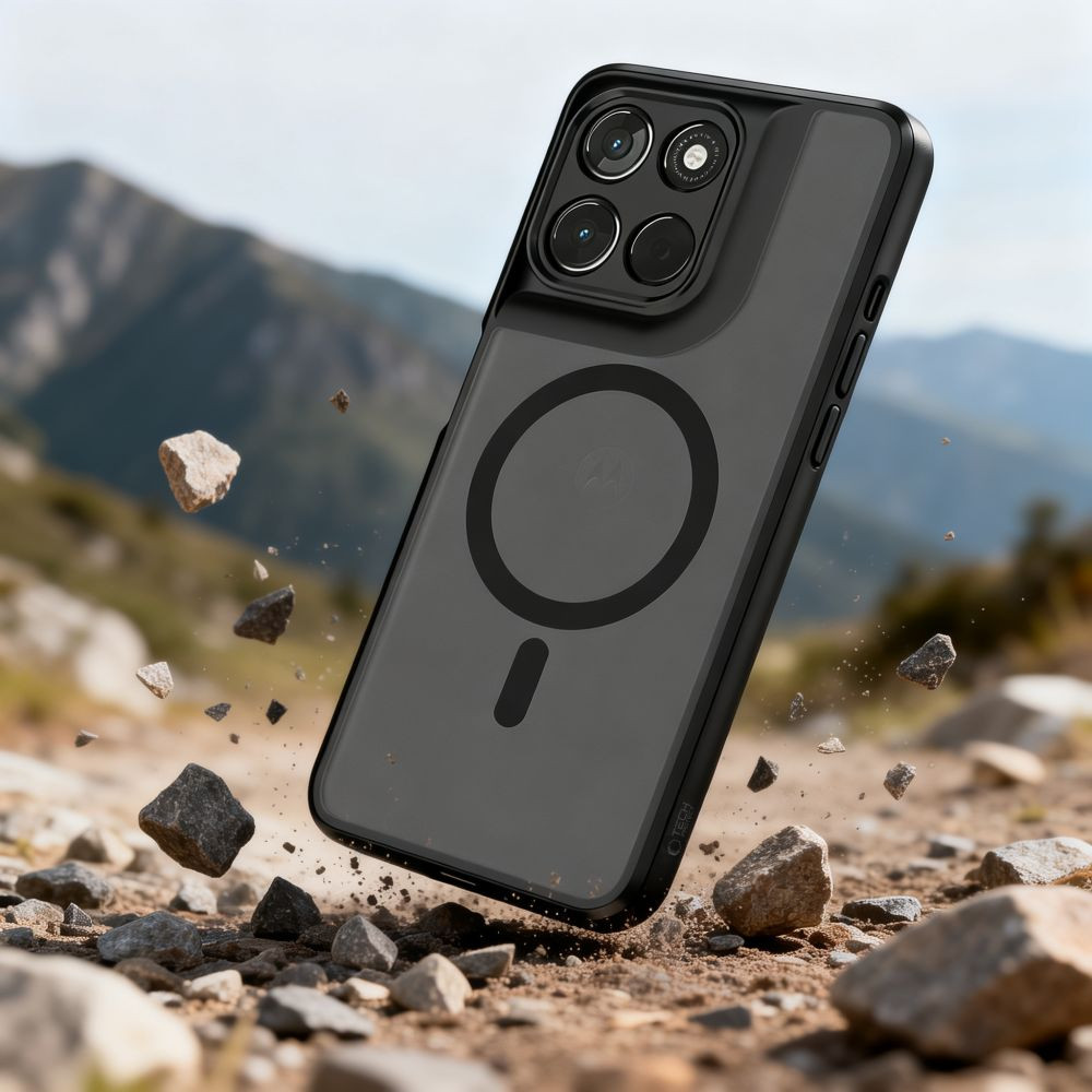 Kryt Tech-Protect Magmat MagSafe Motorola Moto G57 Power / G67 Power Matte Black