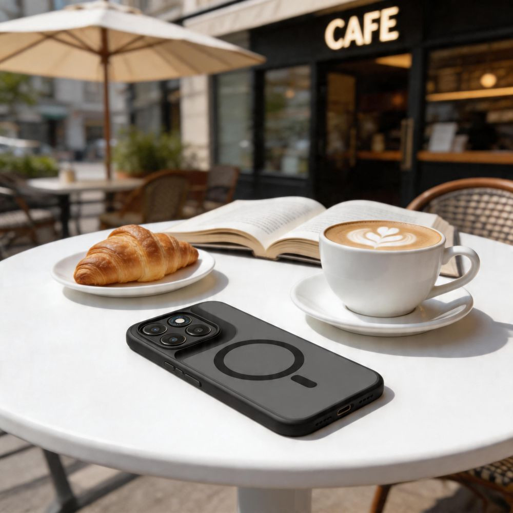 Kryt Tech-Protect Magmat MagSafe Motorola Moto G67 / G77 Matte Black