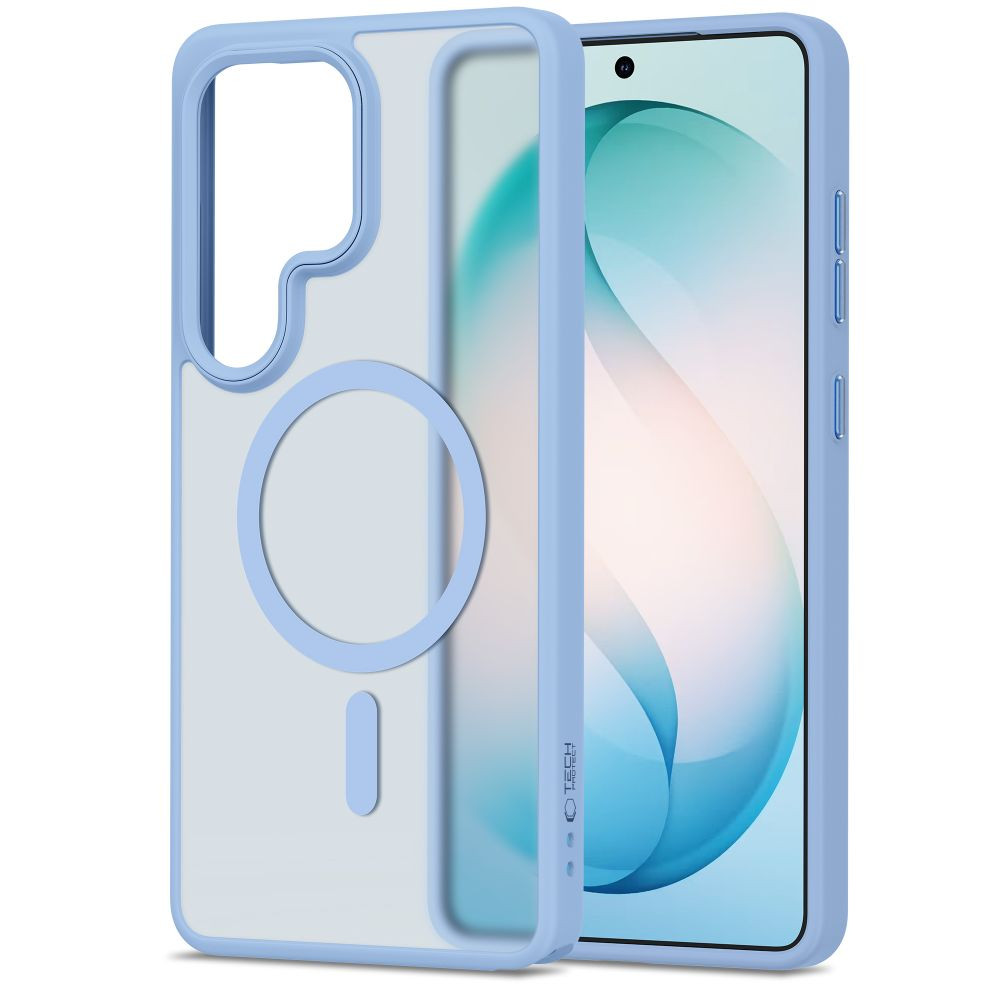 Kryt Tech-Protect Magmat MagSafe Samsung Galaxy S26 Ultra Matte Sky Blue