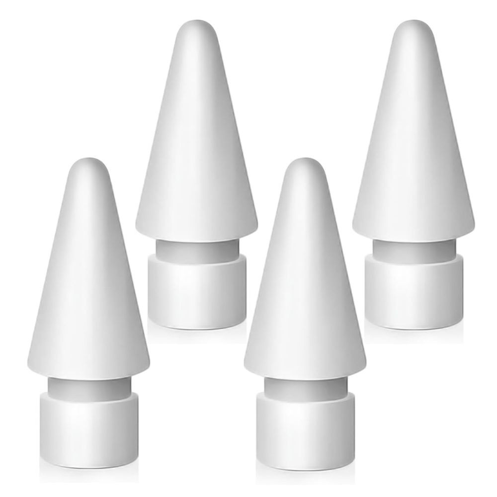 Kryt Tech-Protect Stylus Tips do Apple Pencil White [4 PACK]